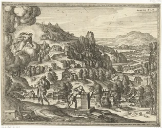 Deus abençoa Jacob e chama-lhe Israel
Imagens e cenas da Bíblia (título da série)