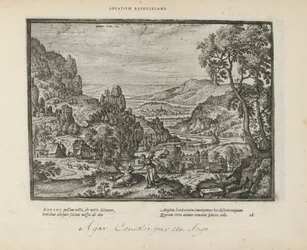 Landschap met Hagar en de engel
Solatium refocillans (título sobre o objecto)
Emblemata Sacra è praecipuis utriusque testamenti utriusque historiis concinnata (Testamento Oude) (título da série)
Imagines et figurae bibliorum (título da série)