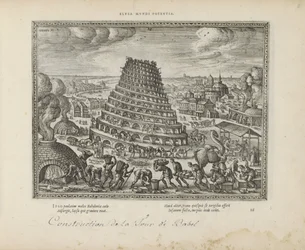 Toren van Babel Elusa mundi potenia (título no objeto) Os Emblemas Sagrados e as Principais Histórias de Ambos os Testamentos (Oude Testament) (título da série) Imagens e figuras de livros (título da série)