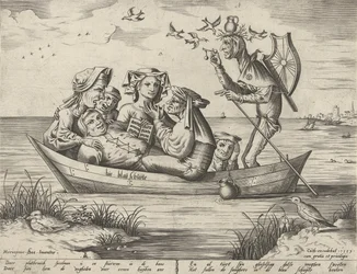 O barco azul Bie blau schuijte (título no objeto)
