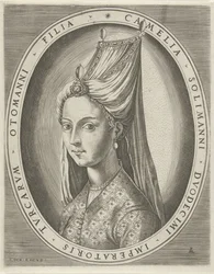 Retrato de Camalia, filha de Suleyman I, o Grande
Retratos de réguas (título da série)