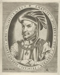 Retrato de Emanuel Philibert, Duque de Sabóia
Retratos de réguas (título da série)