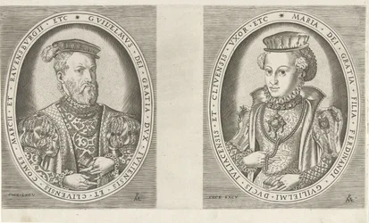 Retratos de Guilherme II, Duque de Gelre, e de Maria da Áustria, Duquesa de Gelre Retratos de governantes (título da série)