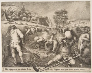 Aestas de verão da série The Seasons, 1570.