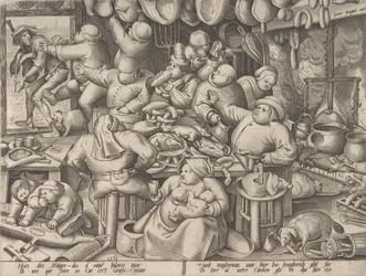 A Cozinha Gorda, 1563.