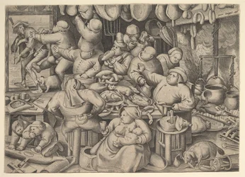 A cozinha gorda, 1563.