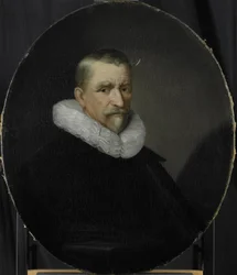 Retrato de Cornelis Jansz Hartigsvelt, Director da Câmara de Roterdão da Companhia Holandesa das Índias Orientais, eleito em 1639