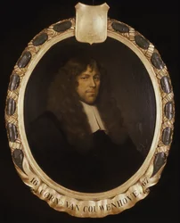 Retrato de Cornelis van Couwenhove, Director da Câmara de Roterdão da Companhia Holandesa das Índias Orientais, eleito 1667