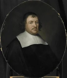 Retrato de Cornelis van den Bergh, Diretor da Câmara de Roterdã da Companhia Holandesa das Índias Orientais, eleito em 1659