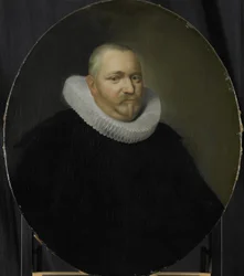 Retrato de Ewoud Pietersz van der Horst, Diretor da Câmara de Roterdã da Companhia Holandesa das Índias Orientais, eleito em 1618