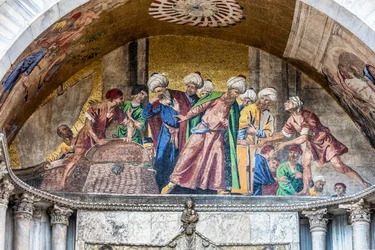 Transporte do corpo de São Marcos de Alexandria para Veneza, cerca de 1660 (mosaico)