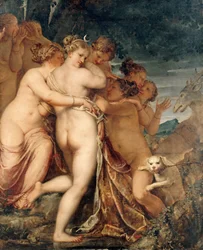 Diana e Actéon, c. 1600.
