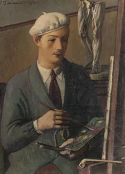 Retrato de um jovem pintor de 1932