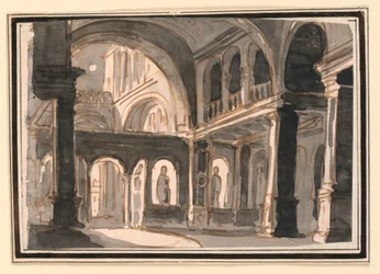Cenário, Interior da Igreja