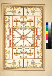Do Palazzo di Tito encontrado no jardim dos sete quartos contíguos aos Banhos no Monte Esquilino