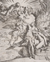 O sacrifício de Isaac por seu pai Abraão, ca. 1640-42.
