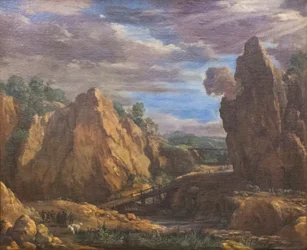 As Minas de Alumínio em Tolfa, c.1630 (óleo sobre tela)