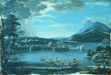 A Chamada das SS. Pedro e André, c.1800 (gouache)