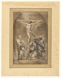 Cristo na Cruz com a Virgem Maria, Maria Madalena e São João