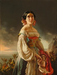 Retrato da princesa Lina Gagarina, 1847