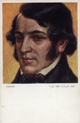 Frederic Chopin, compositor e pianista polonês (1810-1849)