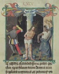 Ms Czart fol. CXCV Flagelação de Cristo, c.1510 (velino)