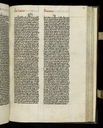 Livro 297 da página 20 de "Antiguidades Judaicas de Josephus Flavius, Tyniec
