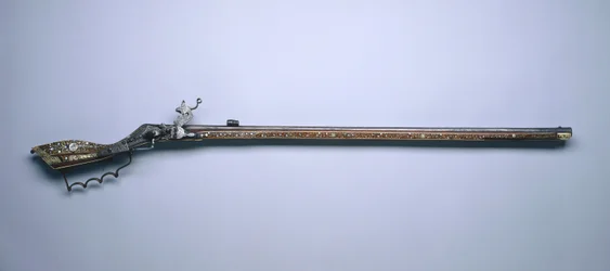 Tschinki, espingarda de caça com trava de roda, c.1630-50