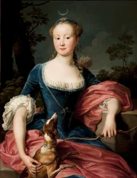 Portuguese: Retrato de Dama como Diana Caçadora Portrait of a Lady as Diana the Huntress