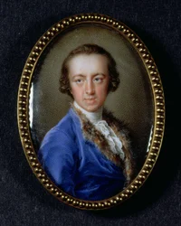 Retrato de Horace Walpole, (1717-97)