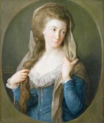 Retrato de uma mulher, tradicionalmente identificado como Margaret Stuart, Lady Hippisley
