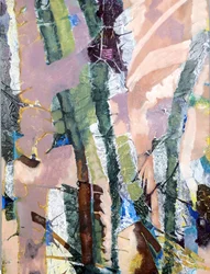 Abstrato florestal texturado
