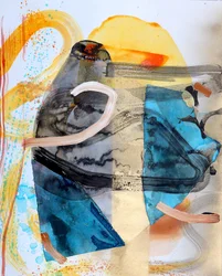 Movimento abstrato vibrante