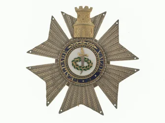 Distintivo, Ordem da Torre e Espada, Portugal, General Sir Galbraith Lowry Cole
