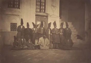 [Na Mesquita do DameganOs Eunucos], década de 1850.