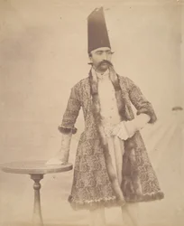 [Nasir al-Din Shah], 1840-60.