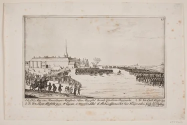 Frederik V reúne regimentos em Antvorskov