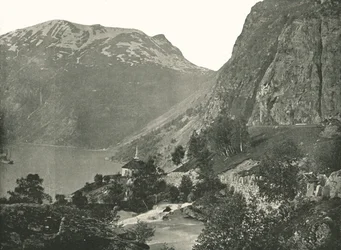 Merok, no Fiorde de Geiranger, Noruega, 1895.