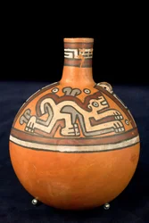 Cerâmica com dois jaguares / Cultura Huari ou Wari (terracota)