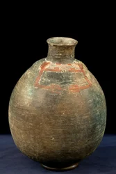 Jarra globular / Cultura Paracas (terracota)