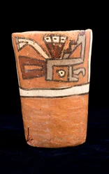 Cálice / Cultura Huari (terracota)