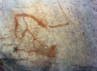 Figura de cavalo, Período Paleolítico (c.40000-12000 a.C.) (foto)
