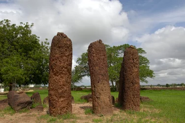 Pré-história: Círculo megalítico de pedras de Wassu, Gâmbia (foto)