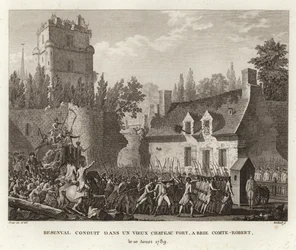 Barão de Besenval de Brunstatt trouxe para o Grand Chatelet em Paris