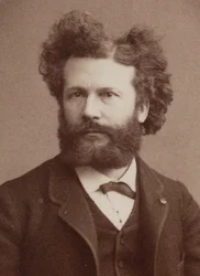 Retrato de Camille Flammarion 1842-1925, 1884.