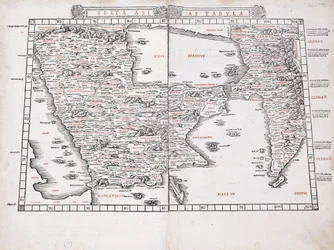 Seis Mapa Asia 1511