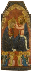 A Coroação da Virgem, cerca de 1350