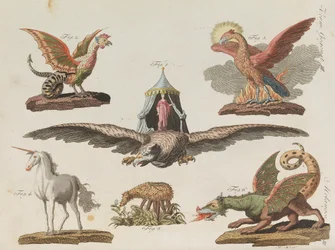 Livro infantil Enciclopédia infantil por Friedrich Johann Justin Bertuch, 1798-1830.