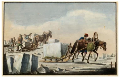 Partição de gelo, 1825