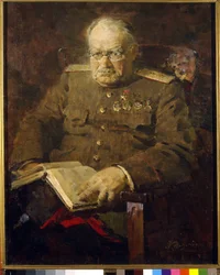 Retrato do neurocirurgião e académico Nikolai N. Bourdenko (1876-1946)